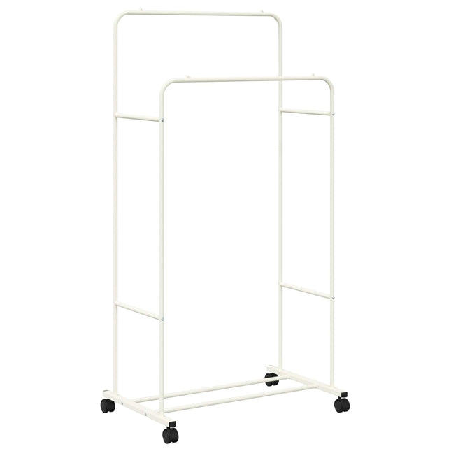 Tøjstativ Hvid 80 x 53 x 156 cm