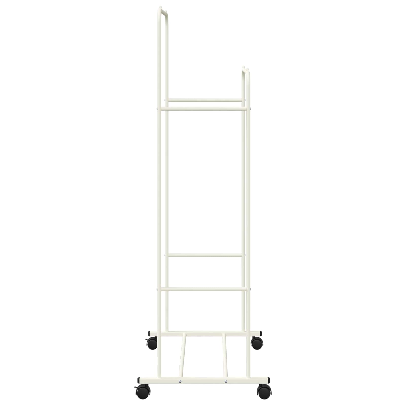 Tøjstativ Ensfarvet Hvid 80 x 53 x 156 cm