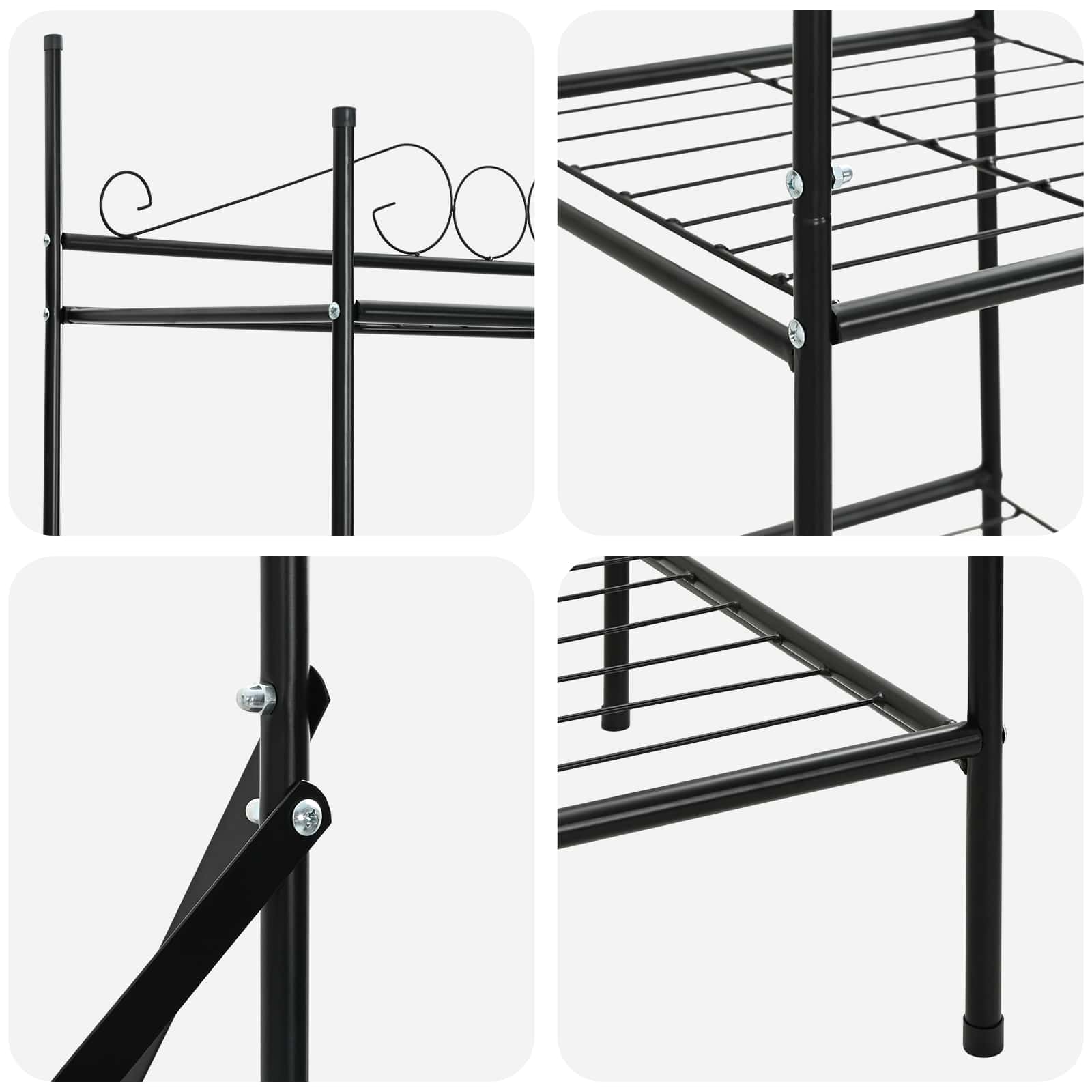 Åben Garderobe med hylde med opbevaring