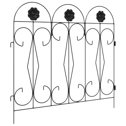Havehegn 5 pcs Sort Stål