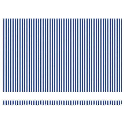 Udtrækkelig markise Blå og Hvid 450 × 300 cm