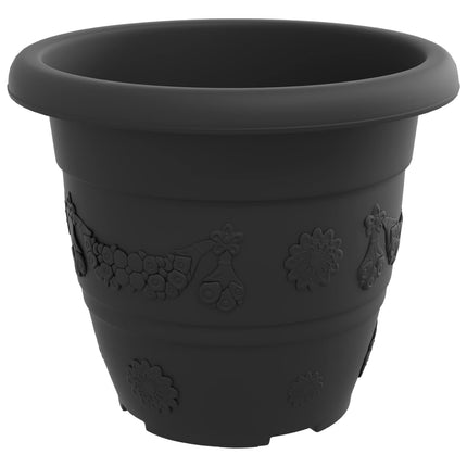 Plantepotter 24 stk. Sort Ø 22 x 18 cm Plastik