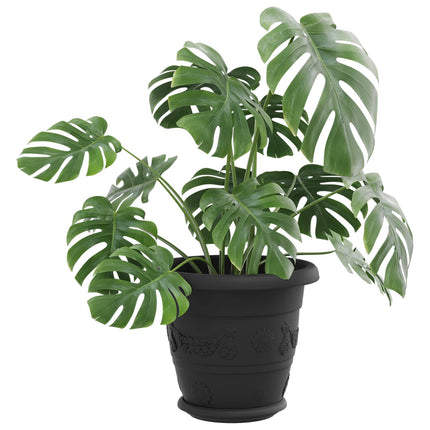 Plantepotter 24 stk. Sort Ø 22 x 18 cm Plastik