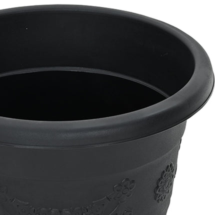 Plantepotter 24 pcs Sort Ø 26 x 21.5 cm Plastik