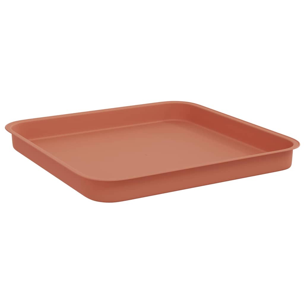 Plantepotter 24 pcs Mursten Rød 28,5 x 28,5 x 22 cm Plastik