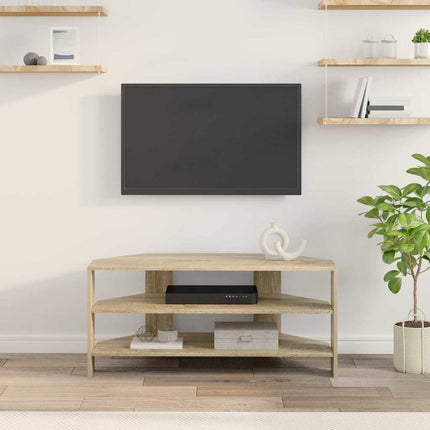 HjørneTVskab 102x40,5x45cm Sonoma eg Konstrueret træ