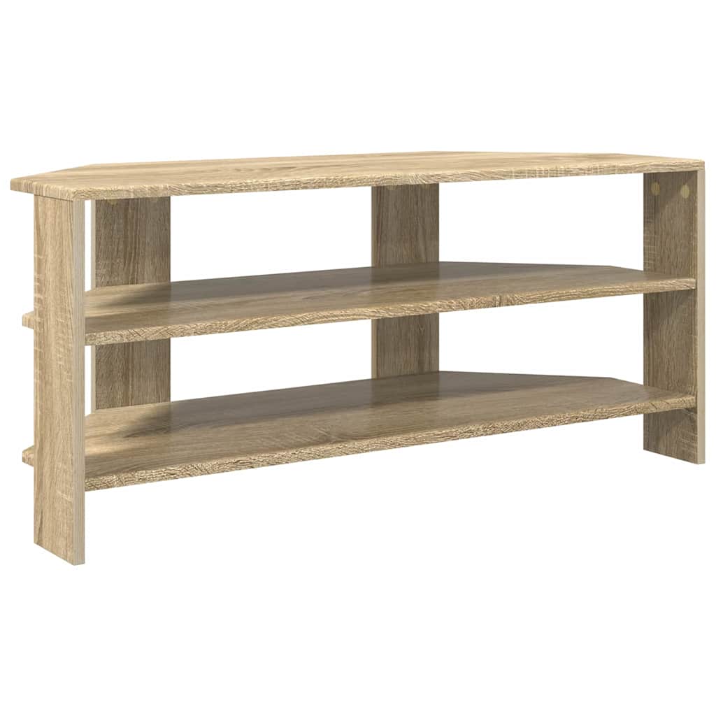 HjørneTVskab Sonoma eg 102x40,5x45cm Konstrueret træ