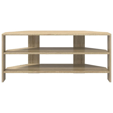 HjørneTVskab 100 x 40,5 x 45 cm Sonoma-eg Konstrueret træ