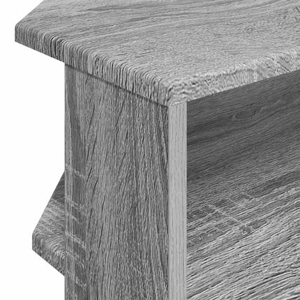 HjørneTVskab 100 x 40,5 x 45 cm Grå Sonoma Konstrueret træ