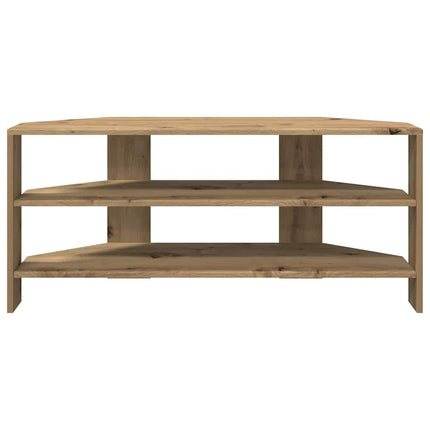 HjørneTVskab 102x40,5x45cm Artisan Egetræ Konstrueret træ