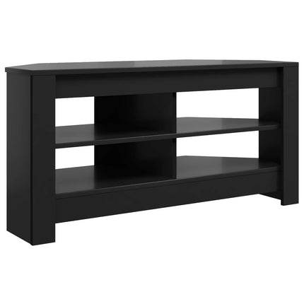 HjørneTVskab 102 x 41 x 50 cm Sort Konstrueret træ