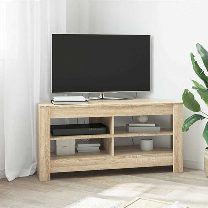 HjørneTVskab 102 x 41 x 50 cm Sonoma-eg Konstrueret træ