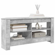 HjørneTVskab Beton Grå 102 x 40,5 x 45 cm Konstrueret træ