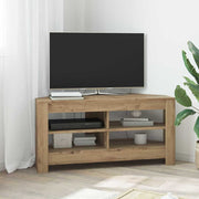 HjørneTVskab Artisan Egetræ 102 x 40,5 x 45 cm Konstrueret træ