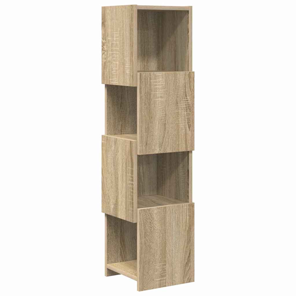 Hjørneskab Sonoma eg 25,5x25x102cm Konstrueret træ