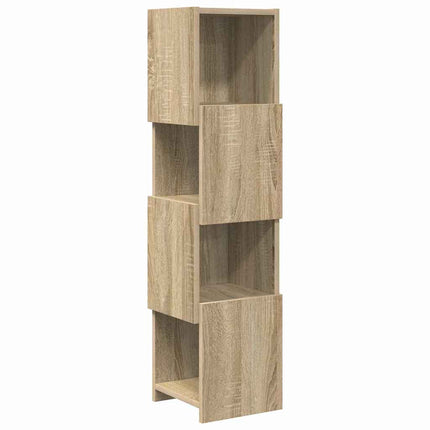 Hjørneskab 25,5x25x102cm Konstrueret træ Sonoma eg