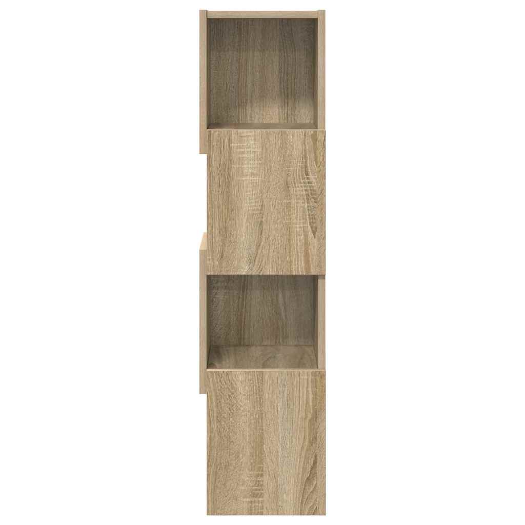 Hjørneskab Sonoma eg 25,5x25x102cm Konstrueret træ