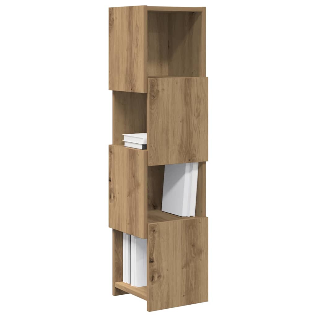Hjørneskab Artisan Egetræ 25,5x25x102cm Konstrueret træ