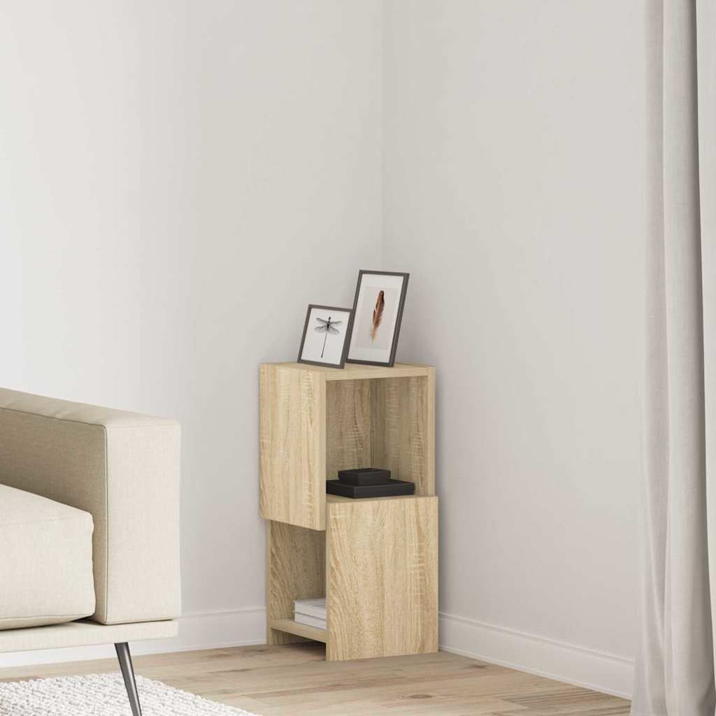 Hjørneskab Sonoma eg 25,5x25x55cm Konstrueret træ