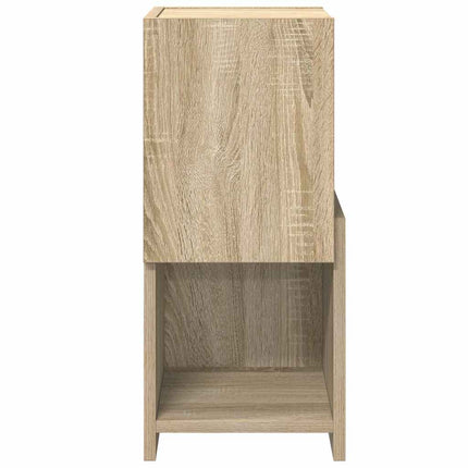 Hjørneskab 25,5x25x55cm Konstrueret træ Sonoma eg