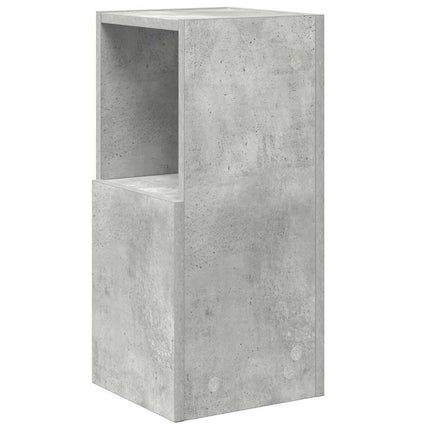 Hjørneskab 25,5x25x55cm Konstrueret træ Beton Grå