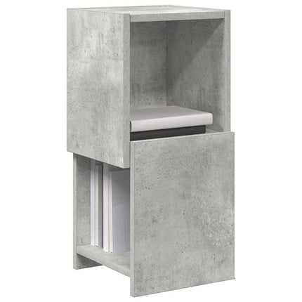 Hjørneskab 25,5x25x55cm Konstrueret træ Beton Grå