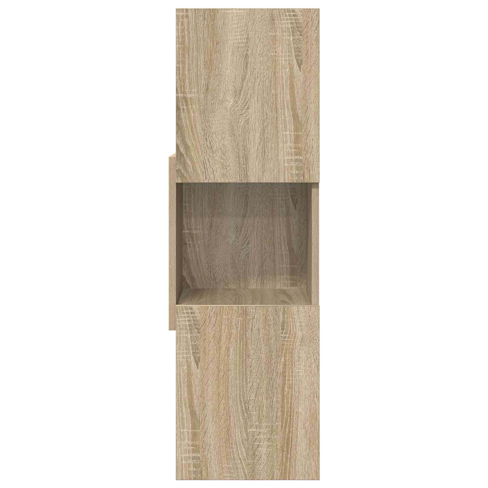 Hjørneskab Sonoma eg 30,5x30x95cm Konstrueret træ
