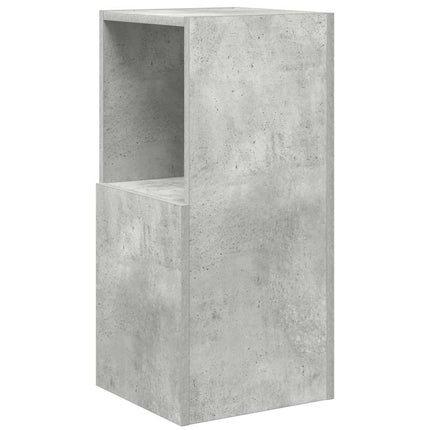 Hjørneskab 30,5x30x65cm Konstrueret træ Beton Grå