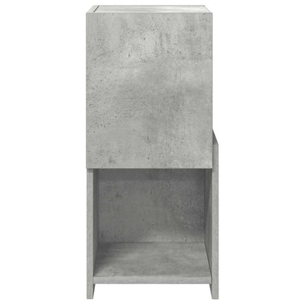 Hjørneskab 30,5x30x65cm Konstrueret træ Beton Grå