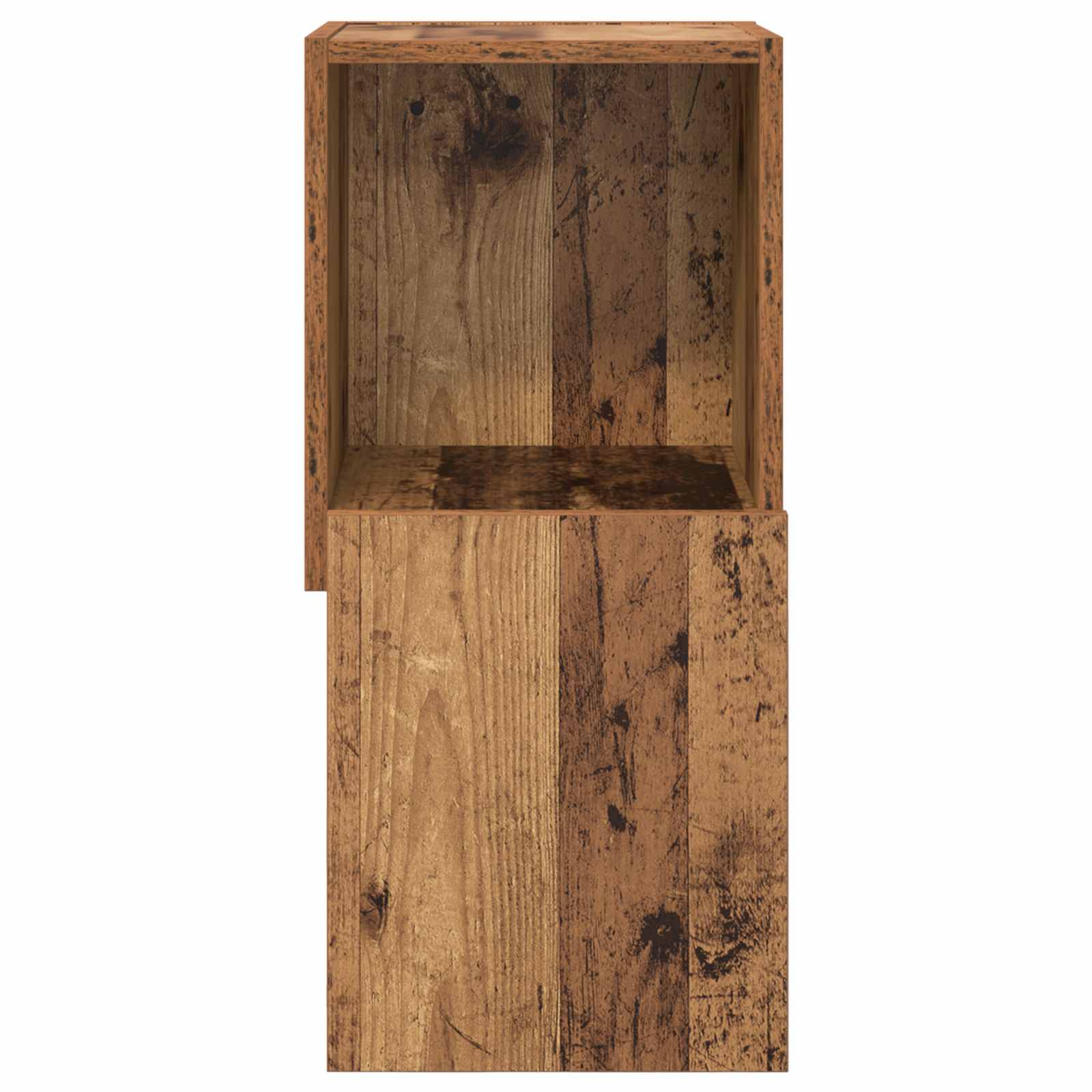Hjørneskab Gammelt træ 30,5x30x65cm Konstrueret træ