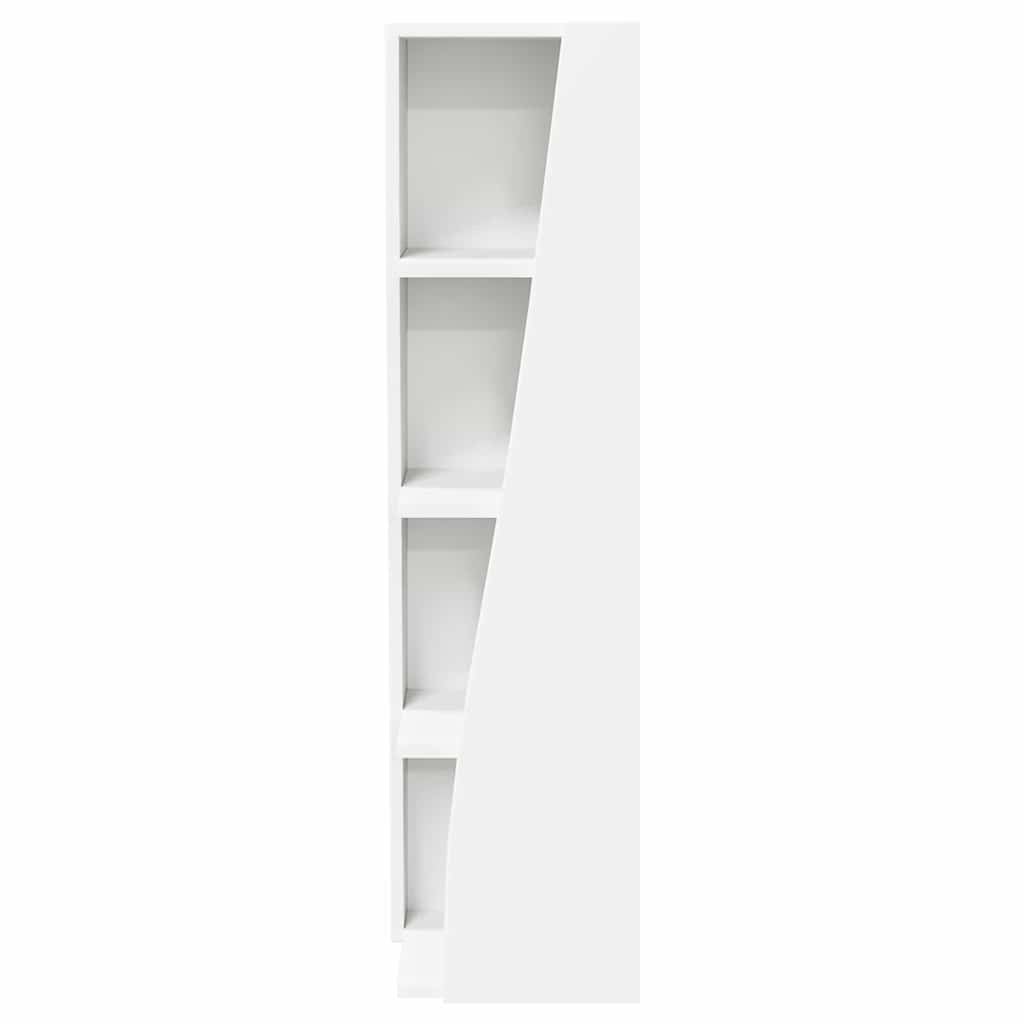 Hjørneskab 27,5x27x102cm Konstrueret træ