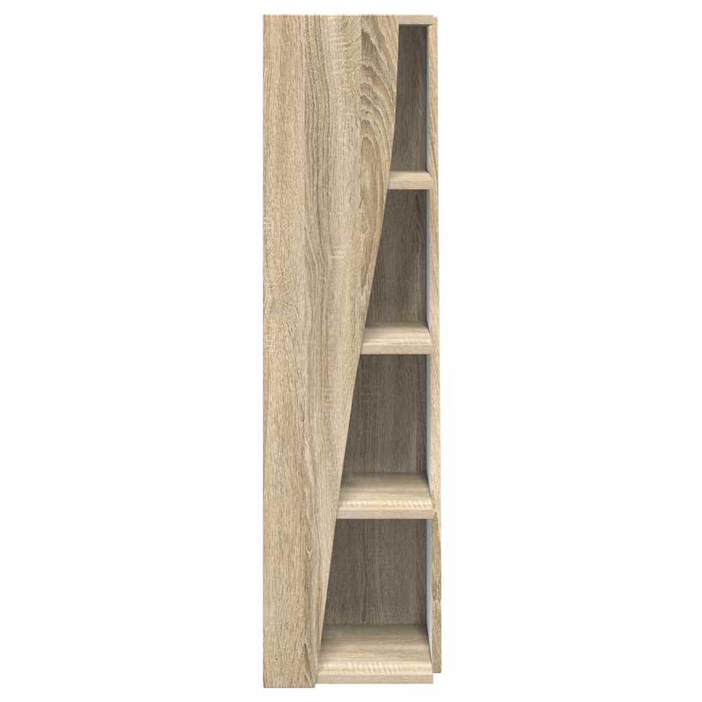 Hjørneskab Sonoma eg 27,5x27x102cm Konstrueret træ