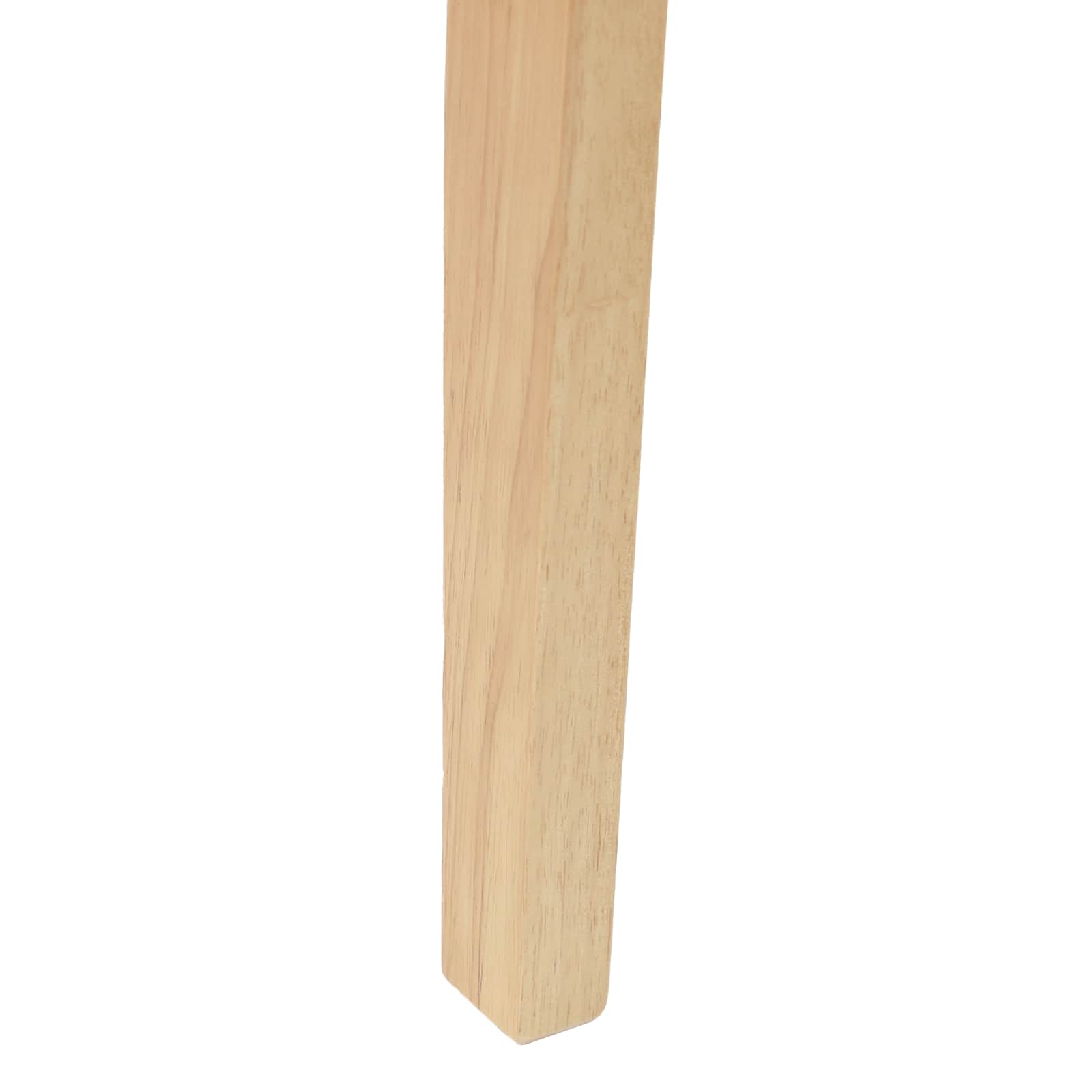 Spisestole 2 pcs Naturfarvet 54 x 57 x 73 cm Massiv Gummitræ