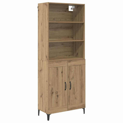 Highboard 2 pcs artisan eg 69,5 x 34 x 180 cm Konstrueret træ