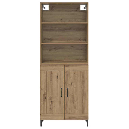 Highboard 2 pcs artisan eg 69,5 x 34 x 180 cm Konstrueret træ
