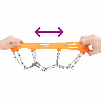 Isklæd til sko Orange S Termoplastisk elastomer & Rustfrit stål