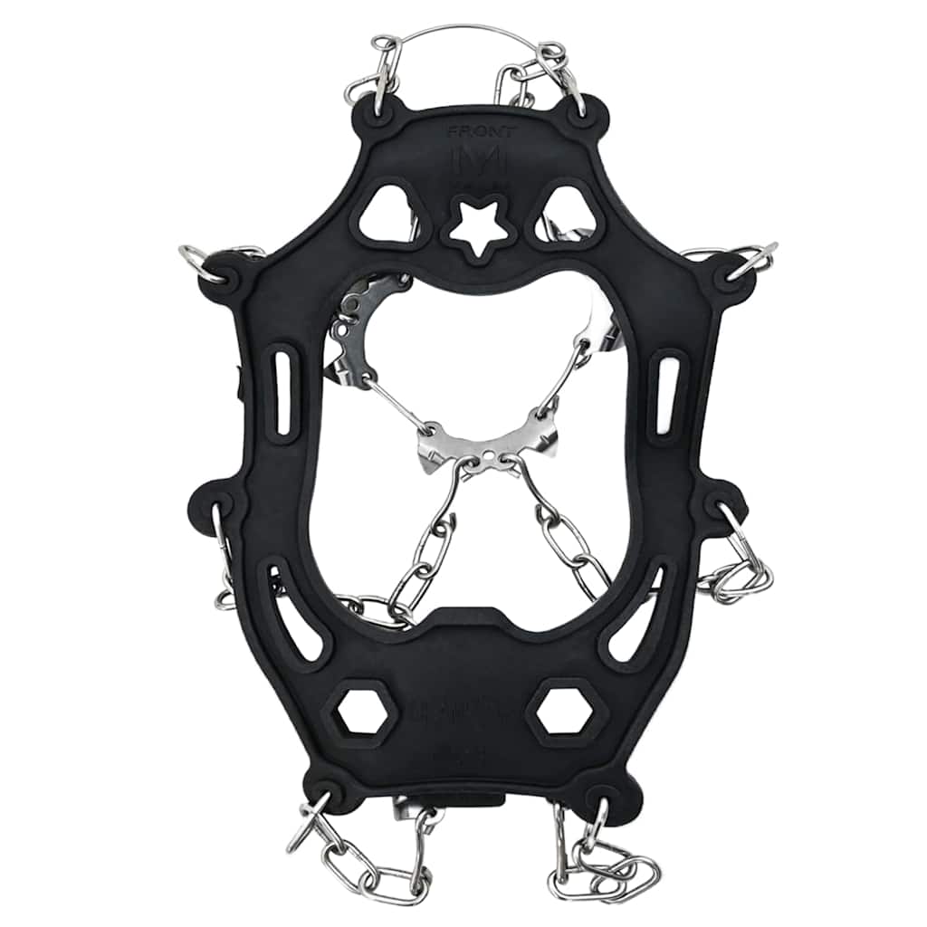 Isklæd til sko Sort XL Termoplastisk elastomer & Rustfrit stål