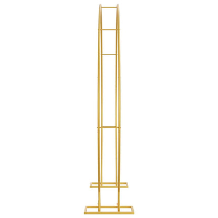 Dobbelt bryllupsbue Guld 220 x 45 x 200 cm Stål