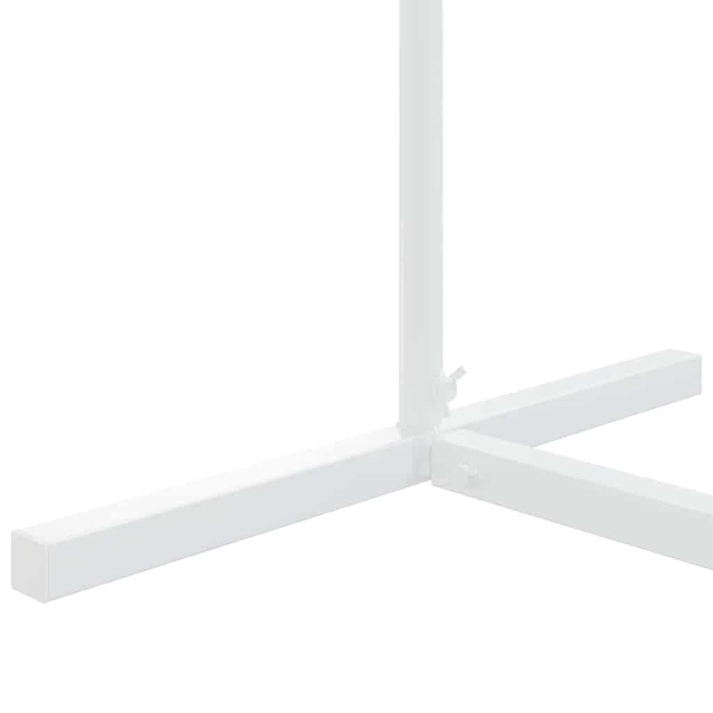 Bryllupsbue Hvid 100 x 39 x 200 cm Stål