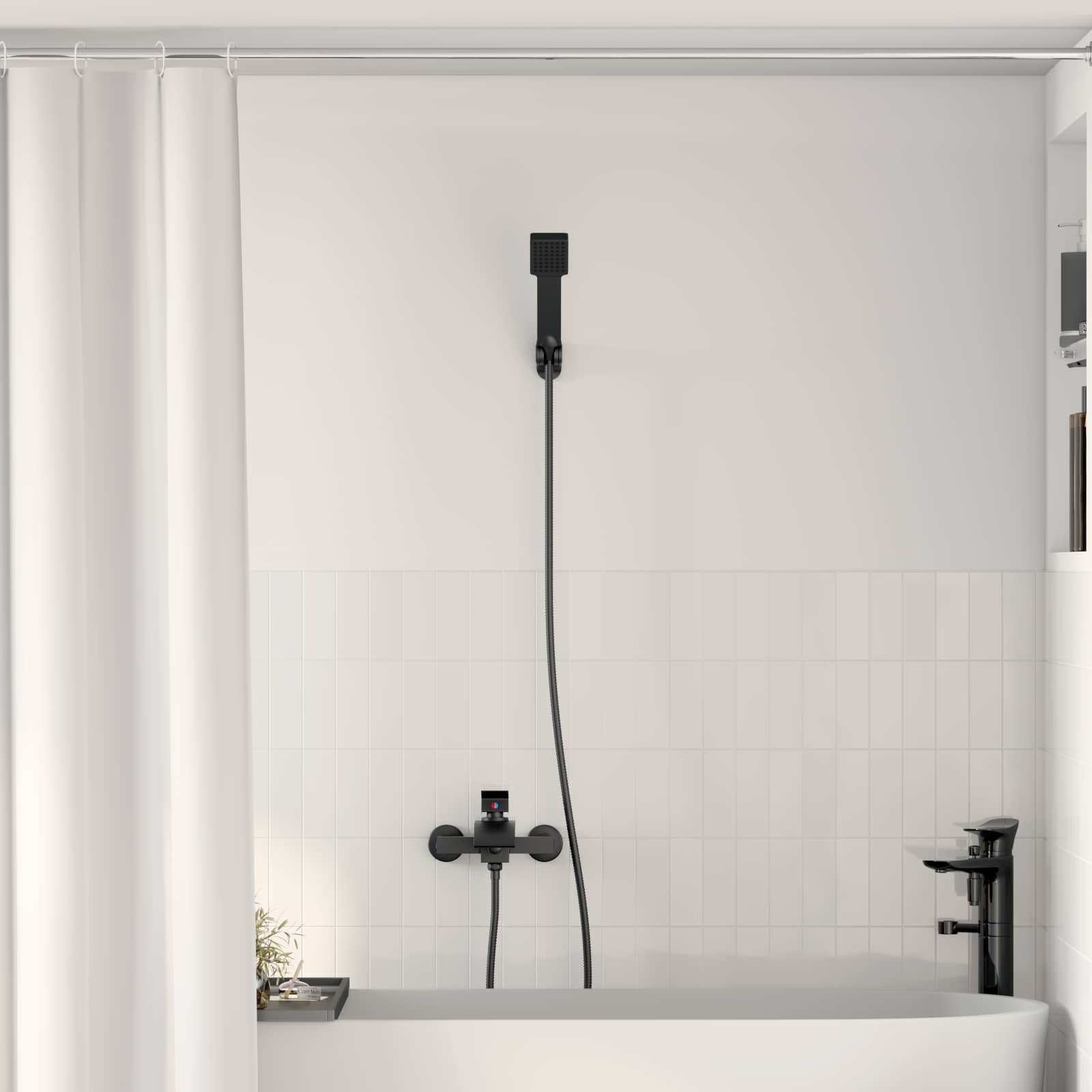 Bruserhoved Sæt Sort G 1 / 2 tommer