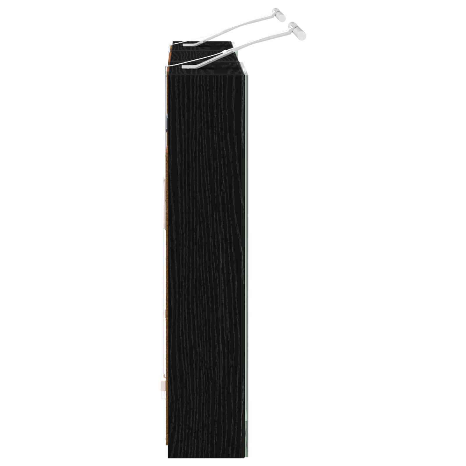Badeværelsesskabsæt 3 pcs 90 x 10,5 x 50 cm Konstrueret træ