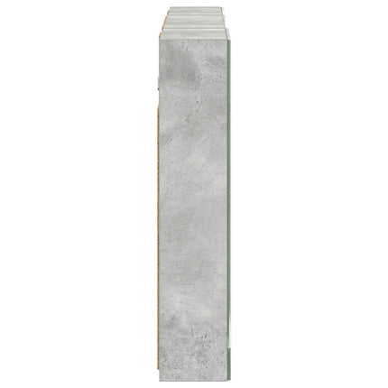 Badeværelsesskabsæt 3 stk. 100 x 10,5 x 50 cm Konstrueret træ