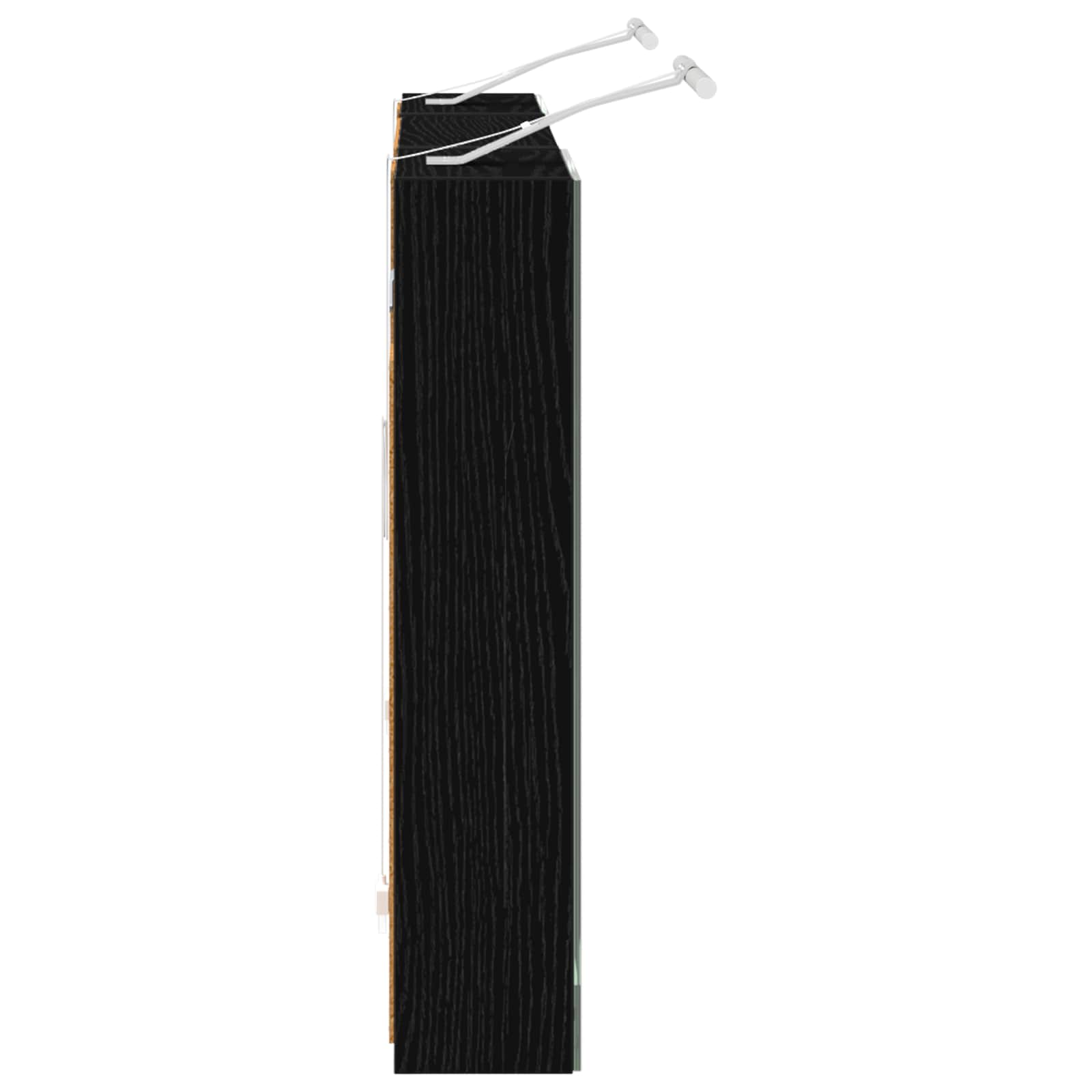 Badeværelsesskabsæt 3 pcs 100 x 10,5 x 50 cm Konstrueret træ