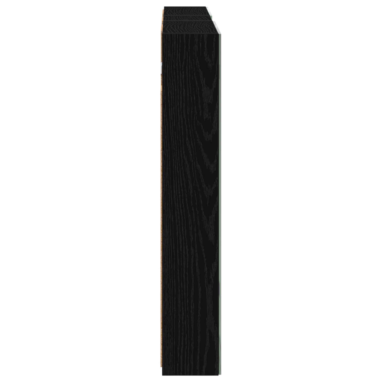 Badeværelsesskabsæt 3 pcs 100 x 10,5 x 60,5 cm Konstrueret træ
