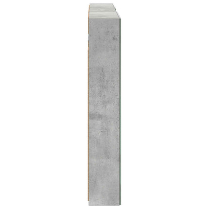 Badeværelsesskabsæt 3 stk. 100 x 10,5 x 60,5 cm Konstrueret træ