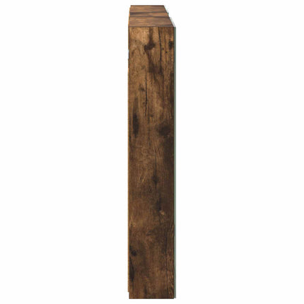Badeværelsesskabsæt 3 stk. 100 x 10,5 x 60,5 cm Konstrueret træ