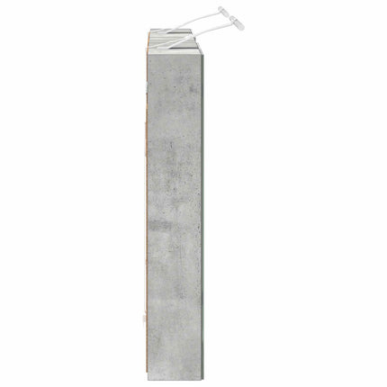Badeværelsesskabsæt 3 stk. 100 x 10,5 x 60,5 cm Konstrueret træ