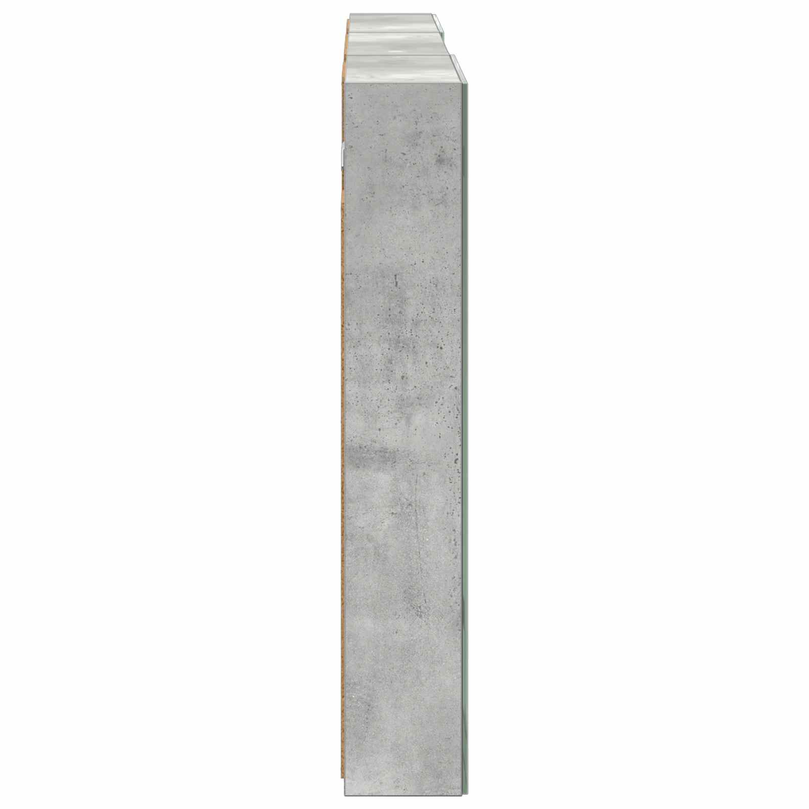 Badeværelsesskabsæt 3 pcs 120 x 10,5 x 60,5 cm Konstrueret træ