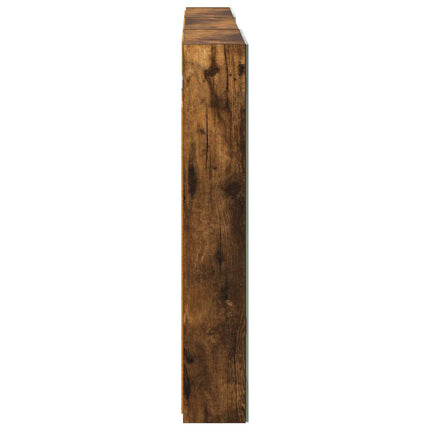 Badeværelsesskabsæt 3 stk. 120 x 10,5 x 60,5 cm Konstrueret træ