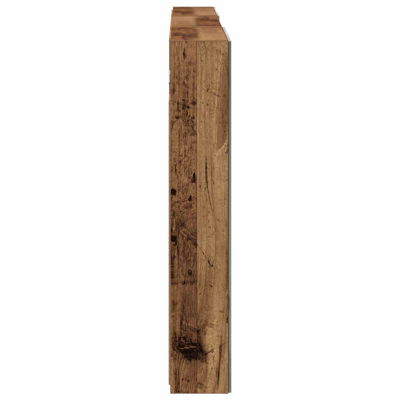 Badeværelsesskabsæt 3 pcs 120 x 10,5 x 60,5 cm Konstrueret træ